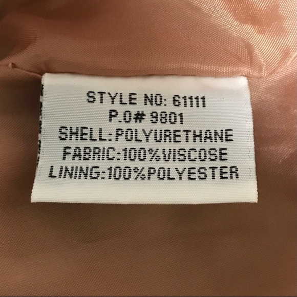 Bagatelle faux‎ leather polyurethane jacket large - Picture 4 of 5